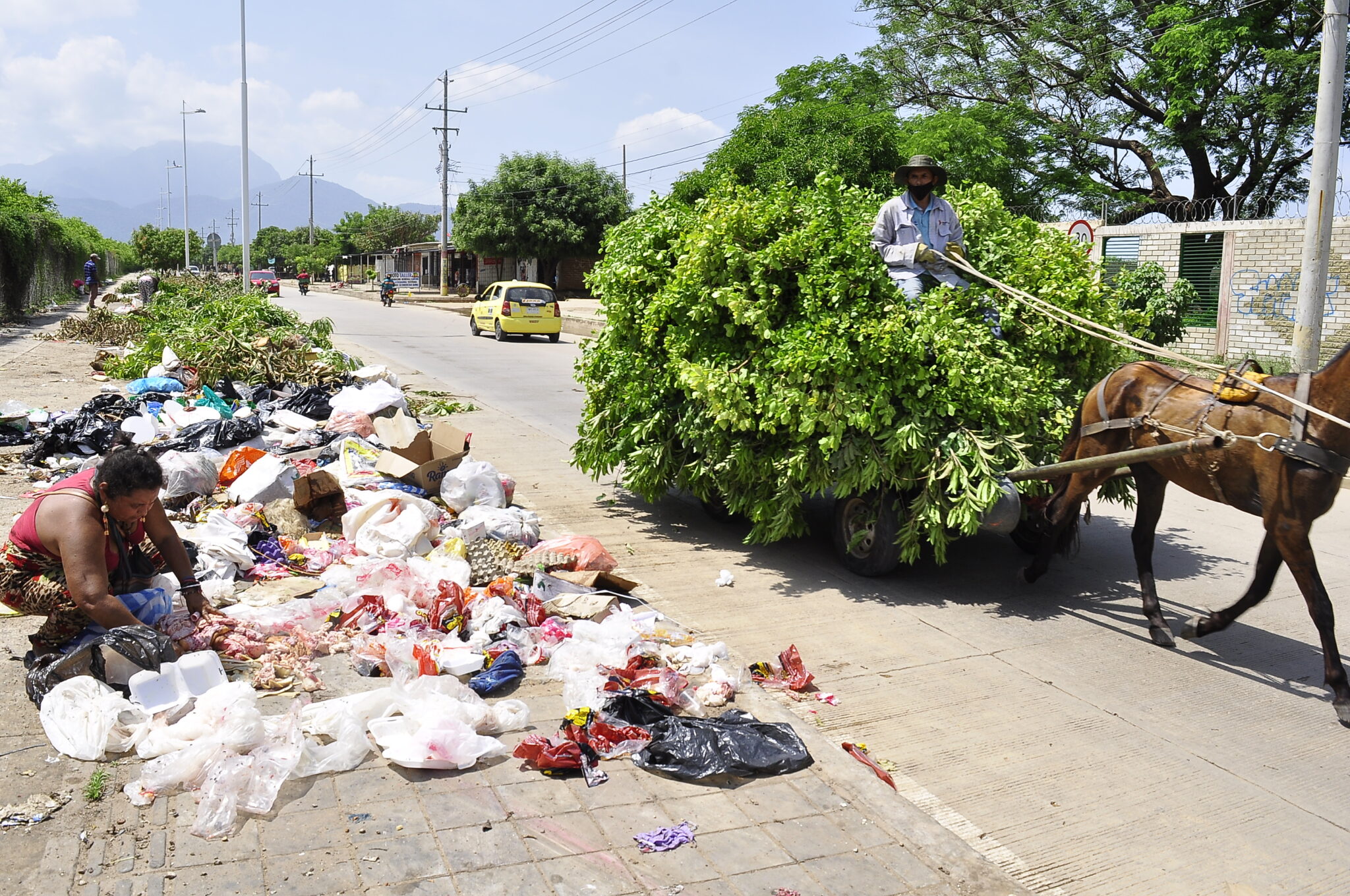 Basuras al cielo abierto: Valledupar al borde de una emergencia ...