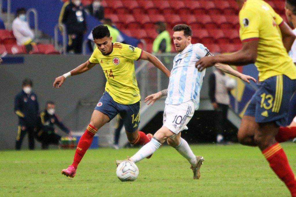 FOOTBALL - COPA AMERICA 2021 - 1/2 - ARGENTINA v COLOMBIA
