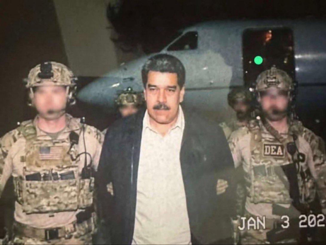 NICOLÁS MADURO CAPTURADO