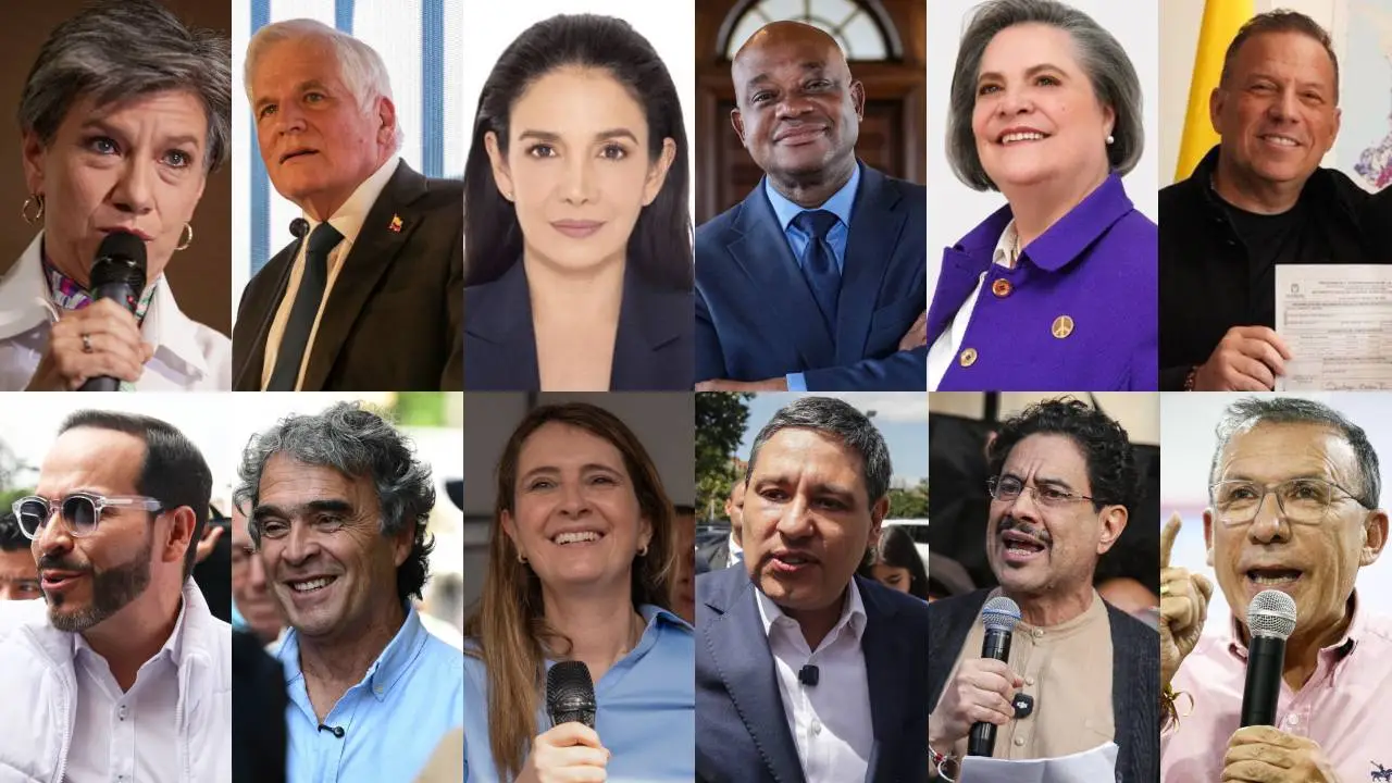 candidatos presidenciales
