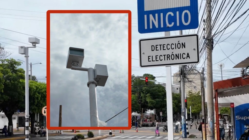 Comienzan a operar las primeras fotomultas en Valledupar.